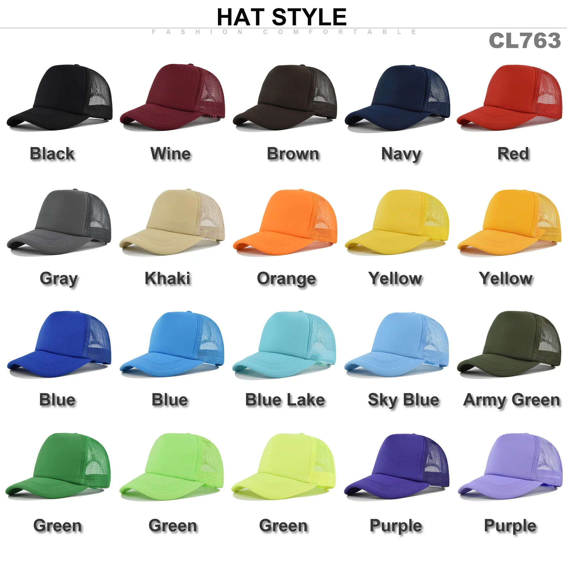 Cappellino da baseball unisex, - Trucker Cap Mesh recensione e prezzo