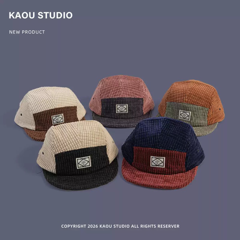 Cappellini da baseball a 5 pan - Corduroy Cap 5 Panel recensione e prezzo